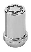 MCGARD 25257 Chrome Tuner Style Cone Seat Wheel Locks (M12 x 1.5 Thread Size) - ... product image