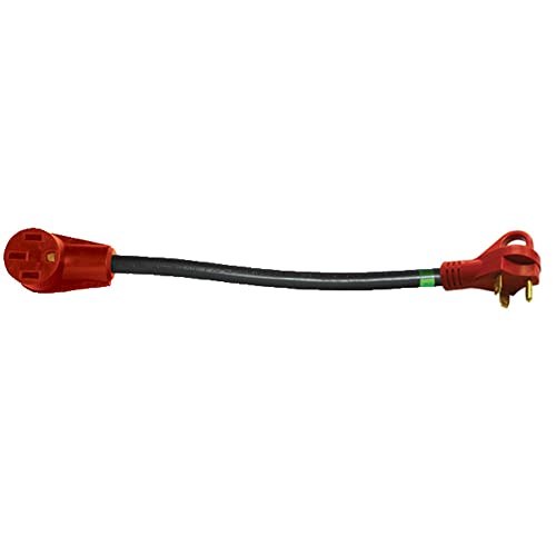 VALTERRA LLC A10-3050F Valterra  12 Mighty Cord RV Outdoor Dogbone Style Power Cord Adapter product image
