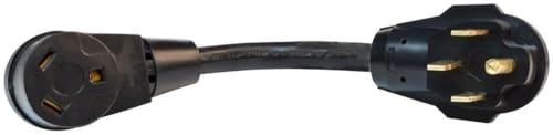 VALTERRA LLC A10-5030FBK A105030FBK 50AM-30AF 12' ADAPTER  BLACK  BULK product image