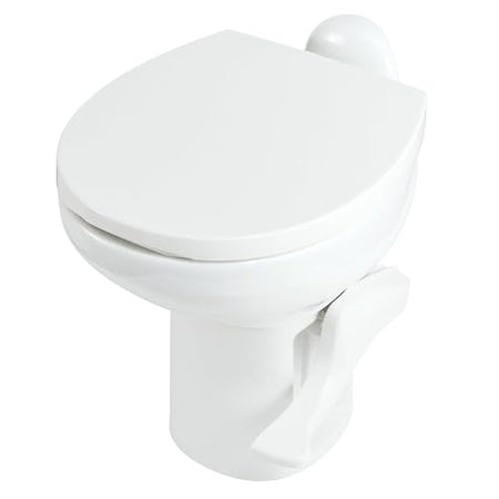 DAVE CARTER 42059 Aqua Magic Style II RV Toilet / Low Profile / White - Thetford product image
