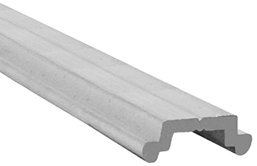 AP PRODUCTS 021-58203-12 Aluminum Base Rail Trim with Insert Slot - Mill, 12' product image