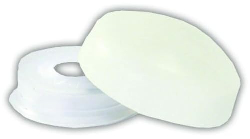 JR PRODUCTS 20375 Screw Covers, Pack of 14 - White product image