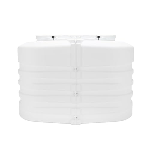 CAMCO 50503 Double RV 20-lb. Propane Tank Cover, White product image