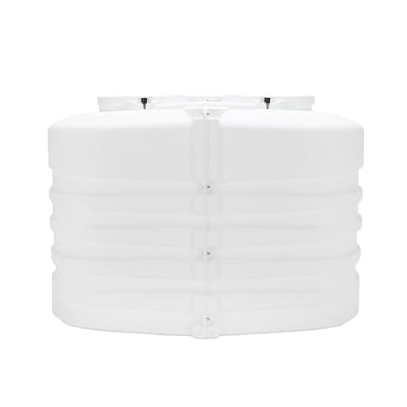 CAMCO 50503 Double RV 20-lb. Propane Tank Cover, White product image