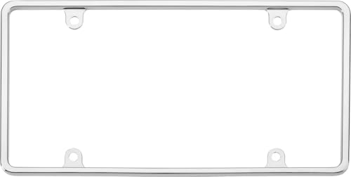 CRUISER 21330 Accessories Slim Rim License Plate Frame, Chrome product image