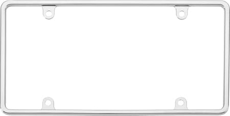 CRUISER 21330 Accessories Slim Rim License Plate Frame, Chrome product image