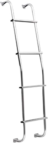 SURCO 103HF Hook-Over Style Aluminum 4-Step Van Ladder - Compatible with 1980-1... product image
