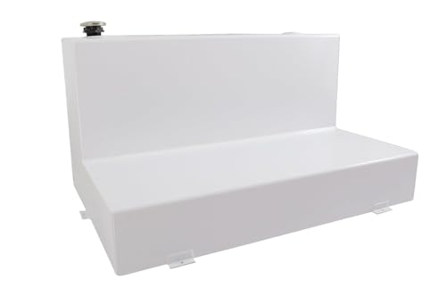 DEE ZEE DZ 92747S DZ92747S (92 gallon) L-Shaped Transfer Tank - White Steel product image