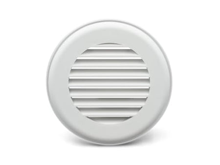 B&B MOLDERS 94272 CoolVent Snap-On Ceiling Vent, .25 Flange – White product image