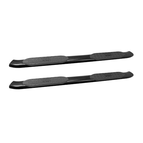 WESTIN 21-53945 PRO TRAXX 5 Oval Nerf Bars Black Pair product image