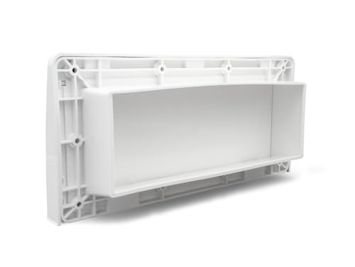 B&B MOLDERS 94278 Endura Exhaust Vent, 1.5in Flange – White product image