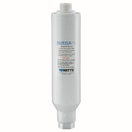 FLOW/PURWATT 68102304 Flow-Pur GAC RV Inline Filter, Reduce Bad Taste and Odor, Optimize ... product image