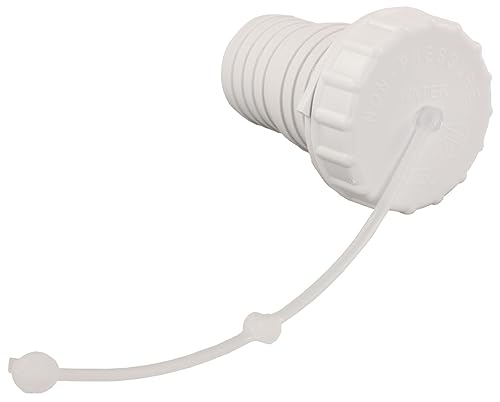 B&B MOLDERS 94245 Grav Fill Cap/Strap/Spout, Polar White product image