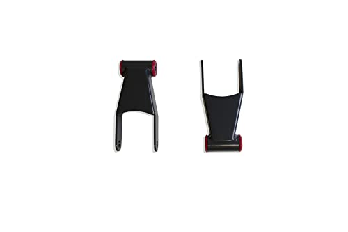 MAXTRAC 411420 Leaf Spring Shackle Kit 2 in. Lowering Rear Powder Coated Grey Incl... product image