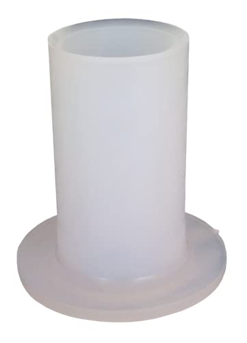ICON 12478 Spin Fitting, Non-Threaded Inlet Boss, 1-1/4OD x 1 ID, White product image