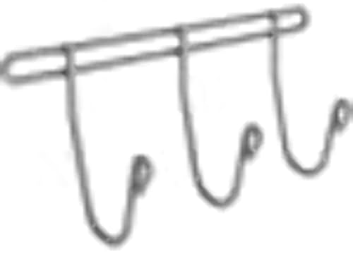 HOLMAN 40060 J Hook (3 Prong) Shelf Accessories Grey product image