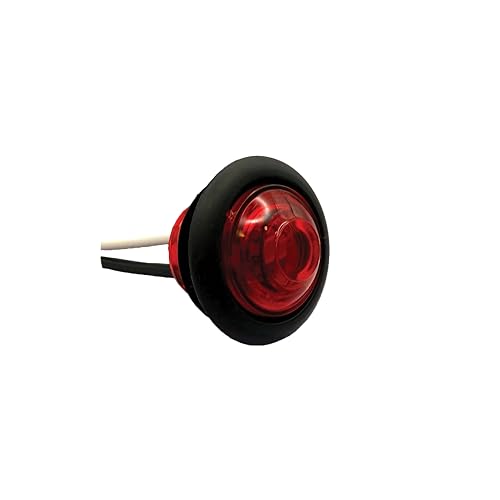 RV DESIGNER L924 Red Round PC-Rated LED Marker Light, DOT?Compliant product image