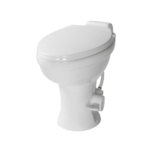 LIPPERT COMP 20210138211 Lippert Flow Max RV Toilet with Elongated Ceramic Bowl, 18 Standard... product image