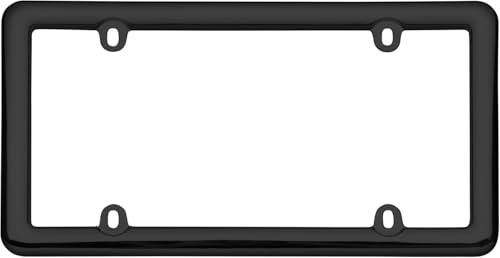 CRUISER 20640 Accessories  Nouveau License Plate Frame, Black Plastic, 1 Frame product image