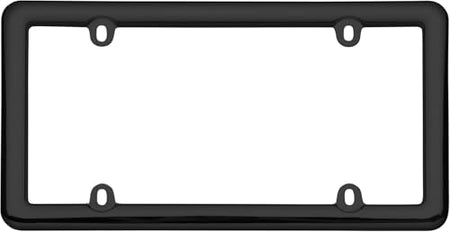 CRUISER 20640 Accessories  Nouveau License Plate Frame, Black Plastic, 1 Frame product image
