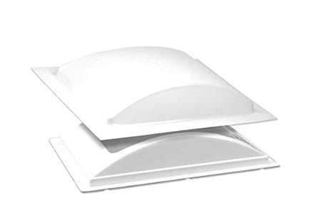 S.RECREATION K1422WLP BriRus  White Low Profile Single Pane Exterior Skylight Kit product image