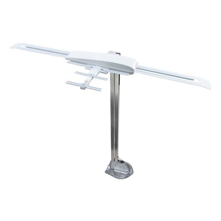 WINEGARD RVW-395 Sensar IV Amplified Outdoor RV Antenna - Crank-Up Batwing HDTV - VH... product image