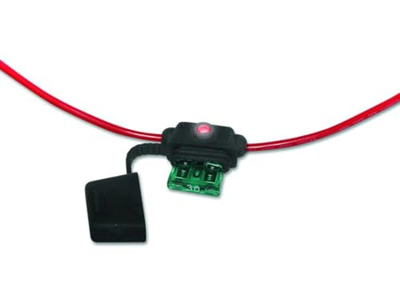 WIRTHCO 24413 Battery Doctor  LED ATO ATC MidBlade in-Line Fuse Holder with Cover... product image