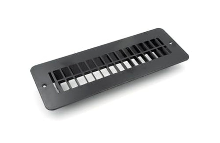 B&B MOLDERS 94257 Floor Register 2x10, No Damper, Impact-Resistant – Black product image