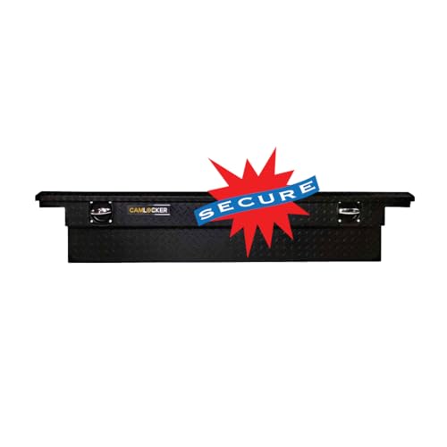 CAMLOCKER S71LPMB 71 Inch Low Profile Crossover Tool Box, Heavy Duty Aluminum, Matte ... product image