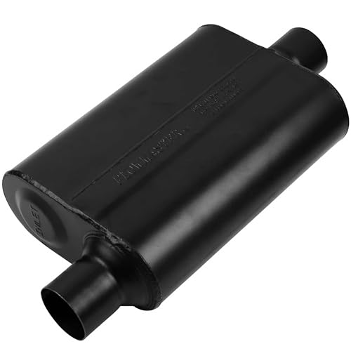 FLOWMASTER 942546 Super 44 Muffler - 2.50 Offset In and 2.50 Center Out - Aggressive ... product image