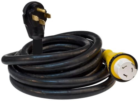 VALTERRA LLC A10-5025EDBK A105025EDB 50A 25' DETACH CORD  BLACK  BULK - front view