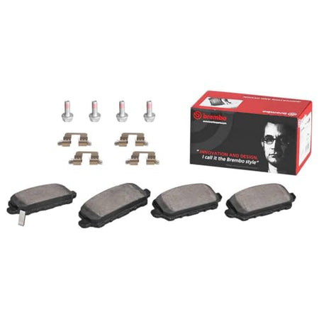 BREMBO P28089N Premium Ceramic Rear Disc Brake Pad Set HONDA OE# 43022TBAA02 product image