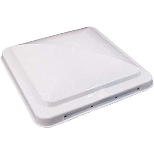 HENG'S IND 90110A-C1 USTRIES Universal White RV Vent Lid | 14 x 14 | Fits Heng's, Elixir... product image