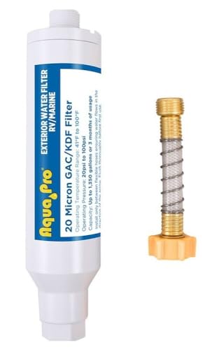 AQUA PRO AquaPro Fresh Water Filter 21880, Fits Standard Garden Hose Female ... product image