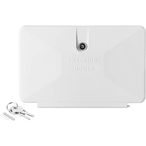 DURA FAUCET DF-SA170D-WT RV Exterior Shower Box Replacement Door (White) product image