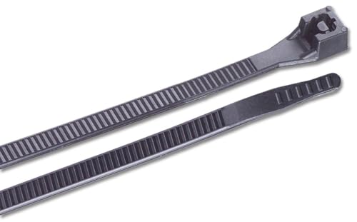 ANCOR 199207 Cable Tie, Standard, 8, Black, 100pc/bag product image