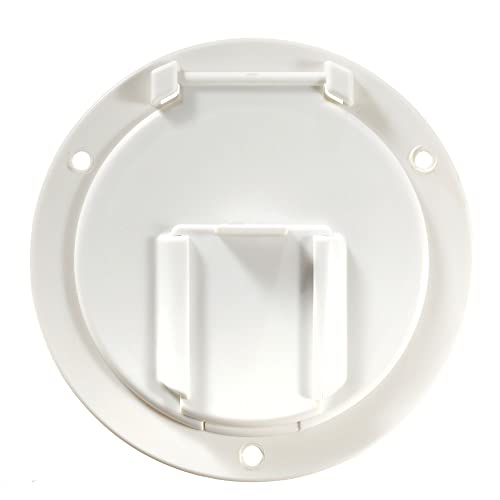 RV DESIGNER B1303 B130, Round Electrical Cable Hatch, Low Profile, 4.6 inch Diameter,... product image