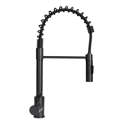 LIPPERT COMP 2021090598 Lippert Flow Max Coiled Pull Down Kitchen Faucet for RVs and Reside... product image