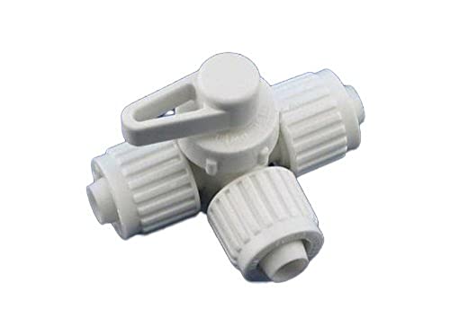 ELKHART SUPP 16914 Flair-It  Plastic 180 Degree Center Drain Valve, 0.5 Size product image