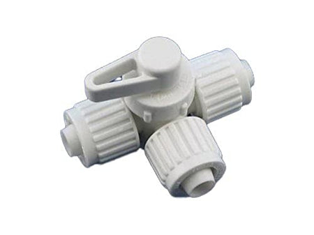 ELKHART SUPP 16914 Flair-It  Plastic 180 Degree Center Drain Valve, 0.5 Size product image