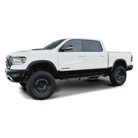 WESTIN 20-14085 Outlaw Drop Nerf Bars Textured Black Pair product image