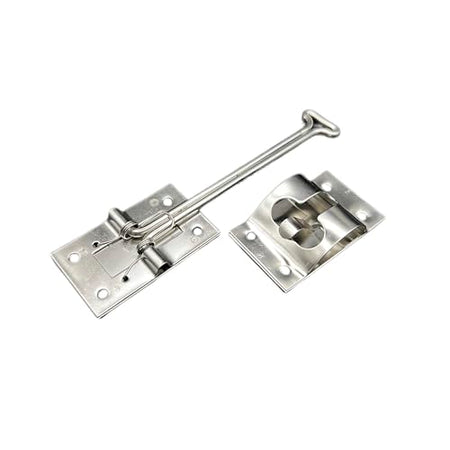 RV DESIGNER E226 Self Closing Door Holder, T Style, Stainless Steel, 6 inch, Entry D... product image