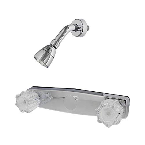 EMPIRE FAUCE U-YJW9053VBW-A ts U-YJW59 8 Non-Metallic Shower Only with Crystal Handles - Chrome product image