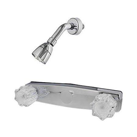 EMPIRE FAUCE U-YJW9053VBW-A ts U-YJW59 8 Non-Metallic Shower Only with Crystal Handles - Chrome product image
