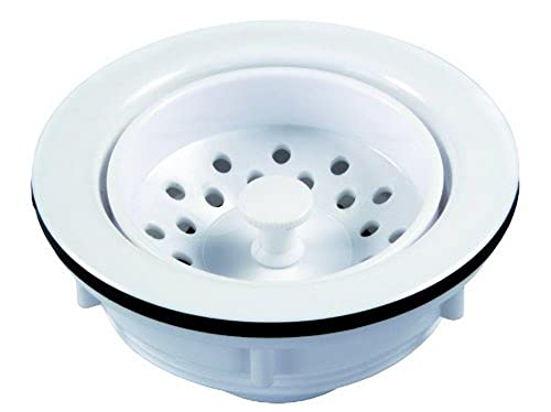 JR PRODUCTS 95275 Large Kitchen Strainer - White product image