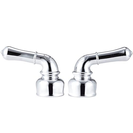 DURA FAUCET DF-RKC-CP RV Replacement Hot and Cold Handles, Plastic (Chrome) product image