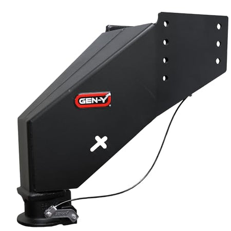 GEN-Y HITCH GH-8102 Fifth Wheel to Gooseneck Static Pin Box with SnapLatch Coupler, 30,... product image