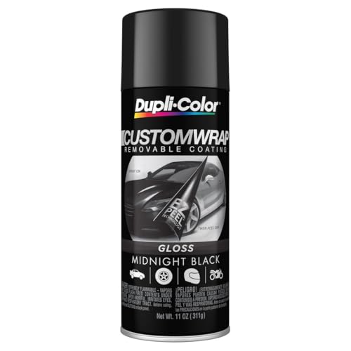 VHT ECWRC8400 Dupli-Color  Custom Wrap Gloss Removable Automotive Paint - Midnigh... product image