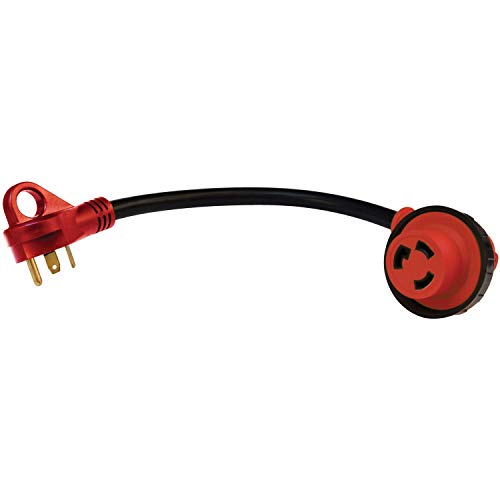 VALTERRA LLC A10-3030D90 Valterra  Mighty Cord 90° Detachable 12 Adapter Cord - 30AM to 30AF... product image