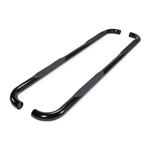 Trailfx TrailFX Nerf Bar Side Fits Ford F-150 Super Cab 2015-2026 Steps 3-Inch Round Bent Black Powder - Outdoor Depot
